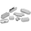 imageCKAuto P Series Zinc Clip on Wheel Weights 1oz Coated 25PcsBox Fit for Steel Wheelupgraded gray