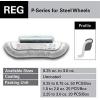 imageCKAuto P Style 34oz 075oz Lead Clip on Wheel Weights Uncoated 50PcsBox275oz
