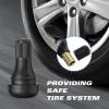imageCKAuto TR412 Rubber Snapin Short Black Tire Valve Stem for Tubeless 0453 Inch 115mm Rim Holes on Standard Vehicle Tires 50pcsBagTR412
