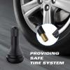 imageCKAuto TR412 Rubber Snapin Short Black Tire Valve Stem for Tubeless 0453 Inch 115mm Rim Holes on Standard Vehicle Tires 50pcsBagTR415