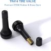 imageCKAuto TR414 Rubber Snapin Tire Valve Stem 5pcsBagTR414