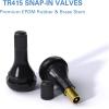 imageCKAuto TR414 Rubber Snapin Tire Valve Stem 5pcsBagTR415