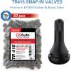 imageCKAuto TR414 Rubber Snapin Tire Valve Stem 5pcsBagTR415