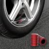 imageCKAuto Tire Valve Stem Caps Pink 4 pcsPack Anodized Aluminum Tire Valve Cap Set Corrosion Resistant Universal Stem Covers for Cars Trucks Motorcycles SUVs and BikesRed