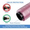imageCKAuto Tire Valve Stem Caps Pink 4 pcsPack Anodized Aluminum Tire Valve Cap Set Corrosion Resistant Universal Stem Covers for Cars Trucks Motorcycles SUVs and BikesPink
