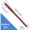 imageCKAuto Tire Valve Stem PullerInstaller with Tire Valve Core Tool No Scratch High Tensile Strength Red Plastic Tire Valve Tool2 in 1
