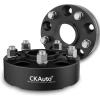 imageCKAuto 2 Pack 5x5 Hub Centric Wheel Spacers 150quot 5x127mm Wheel Spacers 715mm Center Bore with 12quot Studs150 Thick  2 pack