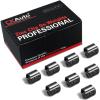 imageCKAuto MC Style Zinc Clip on Wheel Weights 025oz 14oz Coated 25PcsBoxblack
