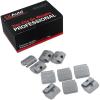 imageCKAuto P Series Zinc Clip on Wheel Weights 1oz Coated 25PcsBox Fit for Steel Wheelold gray