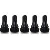 imageCKAuto TR412 Rubber Snapin Short Black Tire Valve Stem for Tubeless 0453 Inch 115mm Rim Holes on Standard Vehicle Tires 50pcsBagTR412