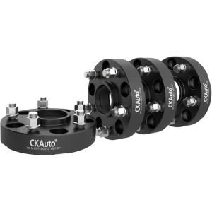 imageCKAuto 2 Pack 5x5 Hub Centric Wheel Spacers 150quot 5x127mm Wheel Spacers 715mm Center Bore with 12quot Studs125 Thick  4 pack