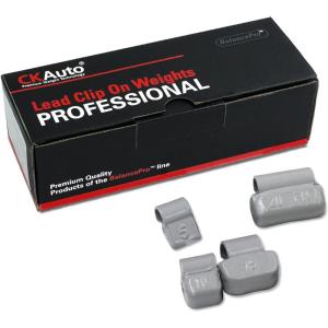imageCKAuto FN Series Coated Lead Clip On Wheel Weights 10g 25pcsBox5g  10g  15g  20g