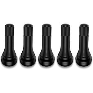 imageCKAuto TR414 Rubber Snapin Tire Valve Stem 5pcsBagTR413