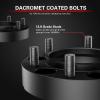 imageCKAuto 4 Pack 6x55 Hub Centric Wheel Spacers 200quot 6x1397mm Wheel Spacers 1061mm Center Bore with M12x15 Studs125 Thick  4 pack