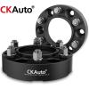 imageCKAuto 4 Pack 6x55 Hub Centric Wheel Spacers 200quot 6x1397mm Wheel Spacers 1061mm Center Bore with M12x15 Studs15 Thick  2 pack