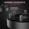 imageCKAuto 4 Pack 6x55 Hub Centric Wheel Spacers 200quot 6x1397mm Wheel Spacers 1061mm Center Bore with M12x15 Studs15 Thick  2 pack