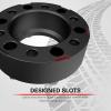 imageCKAuto 4 Pack 6x55 Hub Centric Wheel Spacers 200quot 6x1397mm Wheel Spacers 1061mm Center Bore with M12x15 Studs200 Thick  2 pack