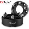 imageCKAuto 4 Pack 6x55 Hub Centric Wheel Spacers 200quot 6x1397mm Wheel Spacers 1061mm Center Bore with M12x15 Studs200 Thick  2 pack