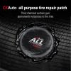 imageCKAuto Combination All Purpose Tire Repair Patch Kit Heavy Duty Tire Plug Repair Kit Flat for Car Van Truck Bus Motorcycle and Inner Tire Round 100pcsDia 80mm 50pcs