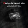 imageCKAuto Radial Tire Repair Patch Kit Heavy Duty Tire Plug Repair Kit Flat for Cars Vans SUVs Buses ampamp Heavy Trucks Tractor Agricultural Vehicles Rectangle 225quot4310quot 60  110mm 20pcs60  110mm 20pcs