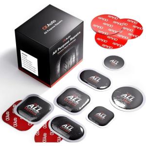 imageCKAuto All Purpose Tire Repair Patch Kit Heavy Duty Tire Plug Repair Kit Flat for Car Van Truck Bus Motorcycle and Inner TireRound Dia 145quot45mm 100pcsMix 100pcs